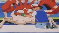 Though not as iconic as other members of Ash's party, Kingler was Ash's best battler in the Kanto season (Image via The Pokemon Company)